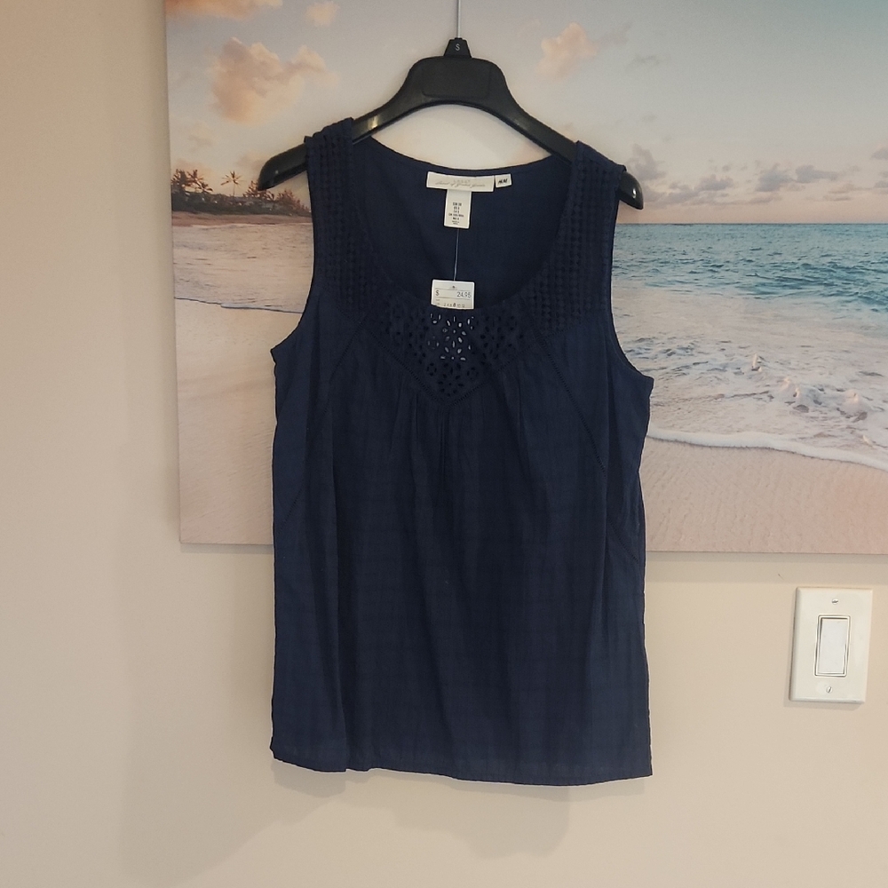 H&M Dark Blue Tank Top